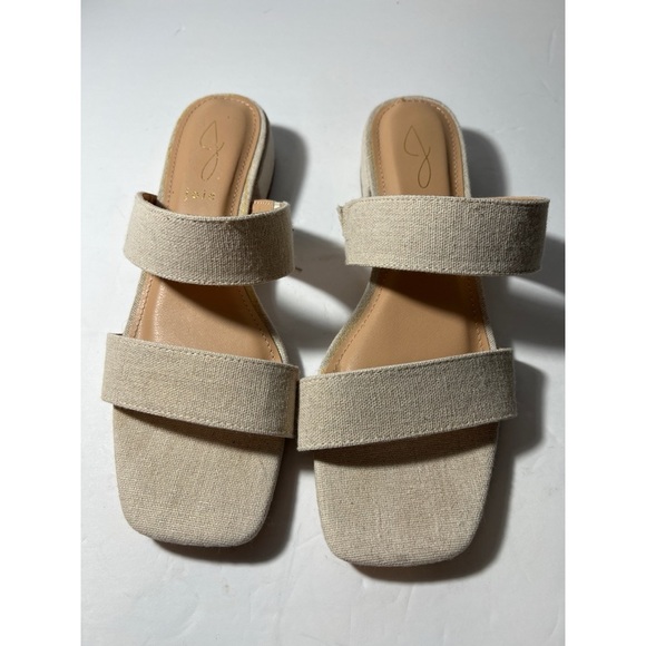 Joie  Cream Sandals Minimalist Slip-On - Picture 1 of 10